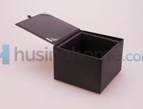 Black Paper Box with PET Sleeve